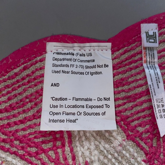 URBAN OUTFITTERS Pink F*ck Bathroom Rug Bath Mat Accent Rug - Picture 5 of 10